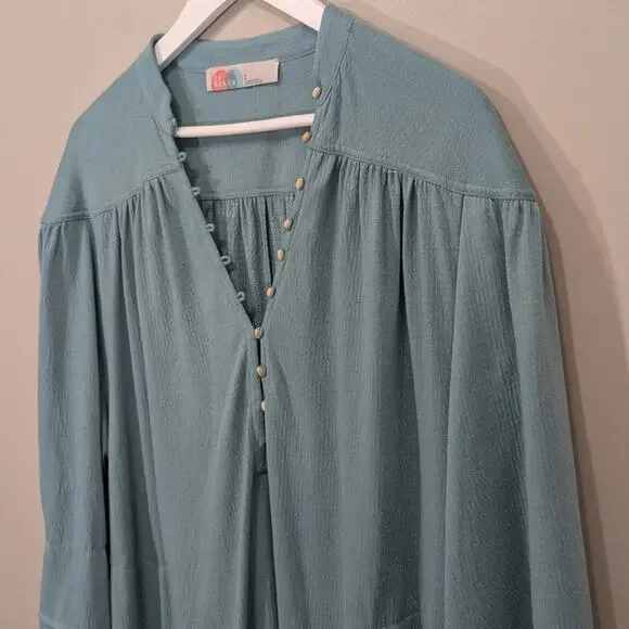 Free People Primrose Maxi Dress Beach Lounge - Size S - Picture 3 of 9